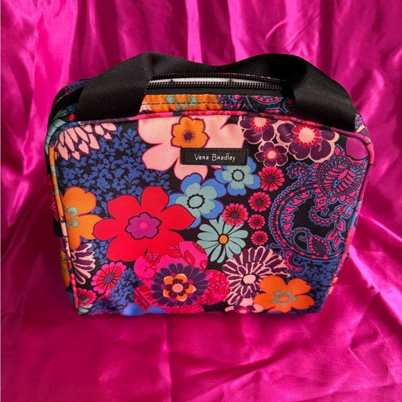Vera Bradley Handbags - Vera Bradley Pink and Blue Cosmetic Bags with Floral Patterns